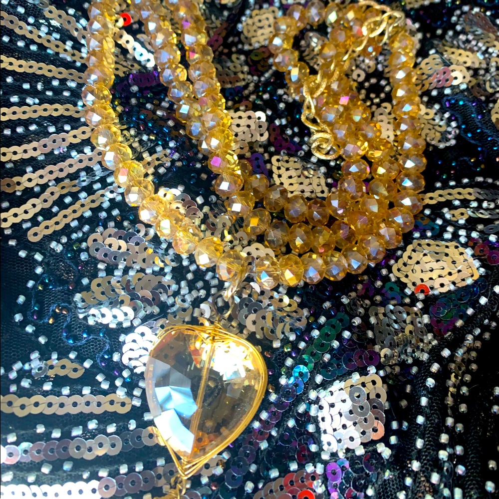 Beautiful beaded necklace